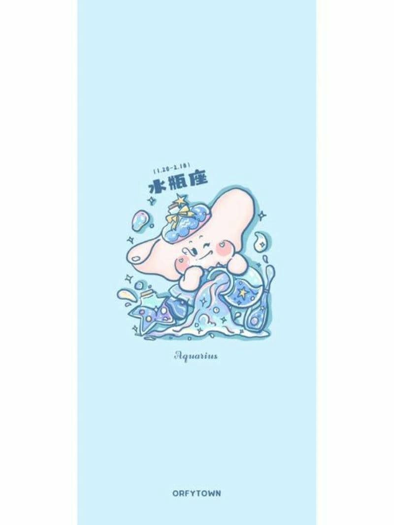 hình ảnh cung bảo bình nữ cute