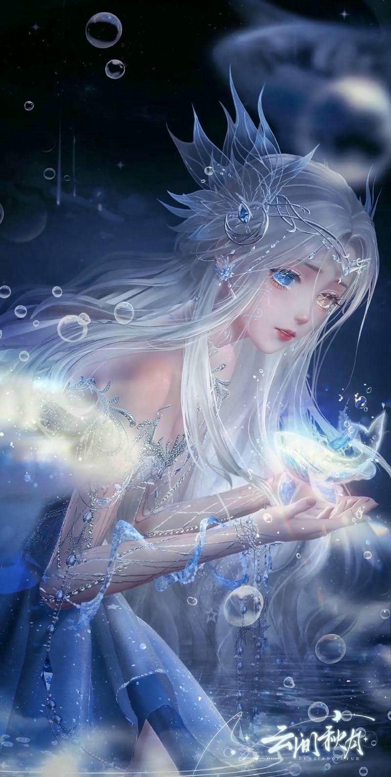 hình ảnh tô màu công chúa nàng tiên cá