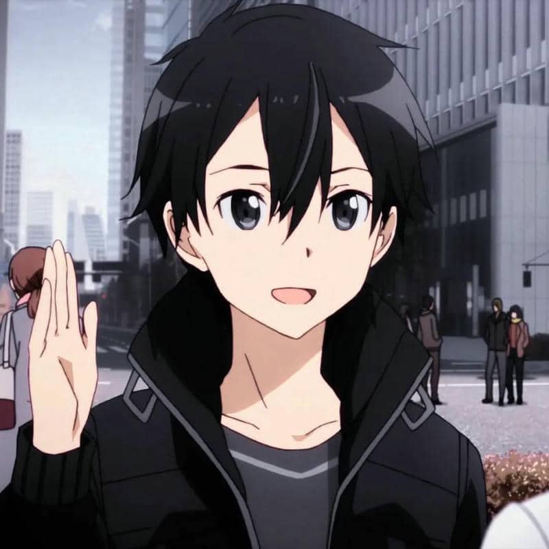 hình kirito ngầu