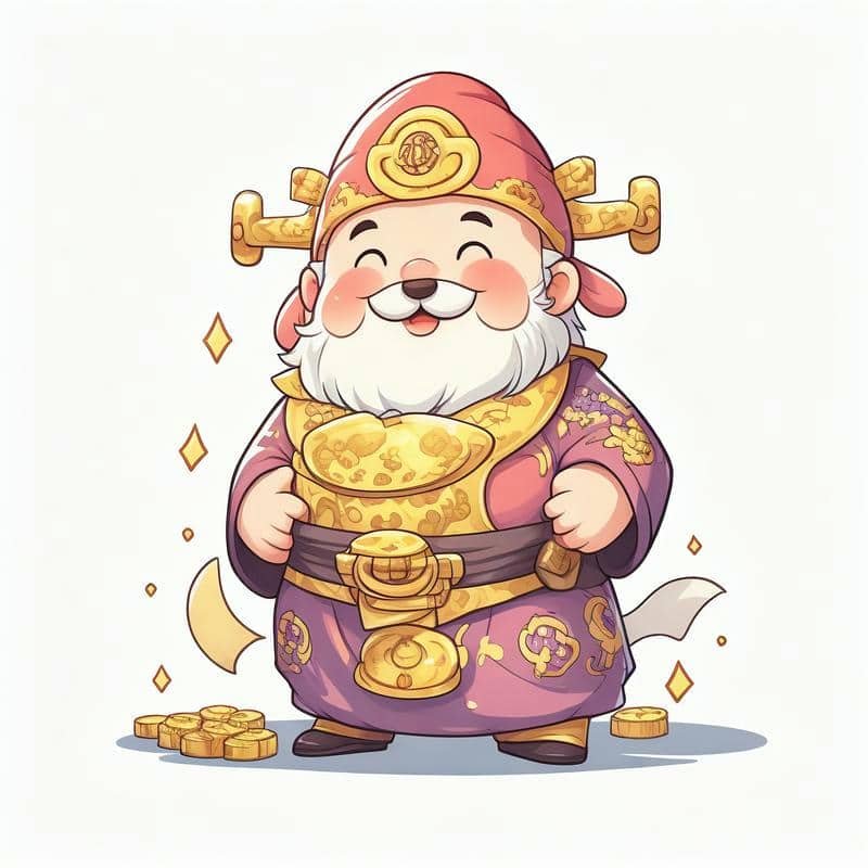 hình nền điện thoại ông thần tài
