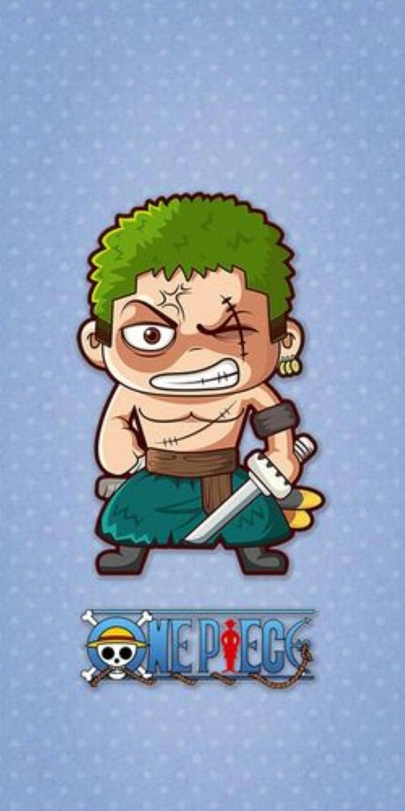 hình nền zoro dễ thương