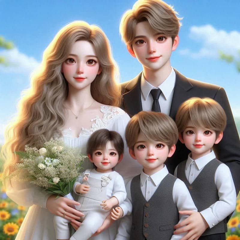 phông nền gia đình