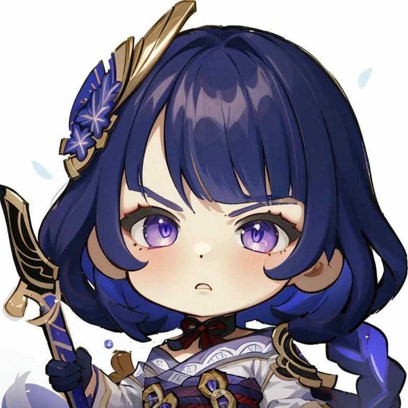 raiden chibi