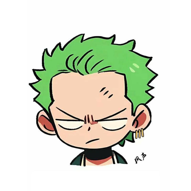 zoro chibi dễ thương