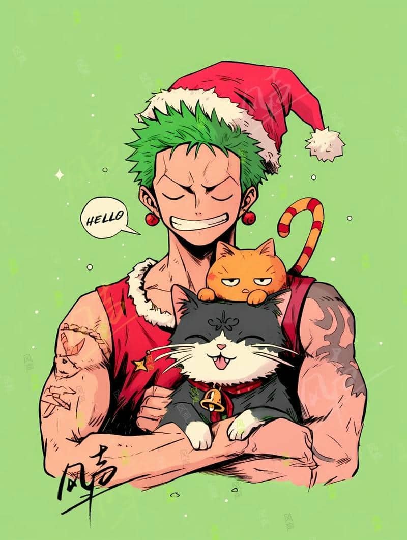 zoro nhỏ dễ thương