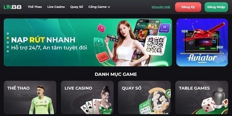 Hướng dẫn tham gia cá cược tại trang chủ nhà cái UK88