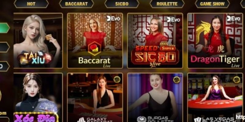 Khám phá sảnh game live Casino Top88 cho tân thủ 