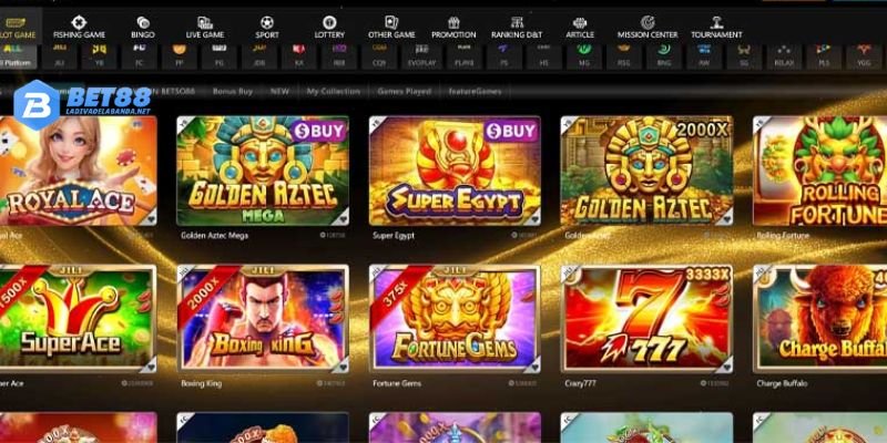 Những slot game Bet88 được yêu thích nhất
