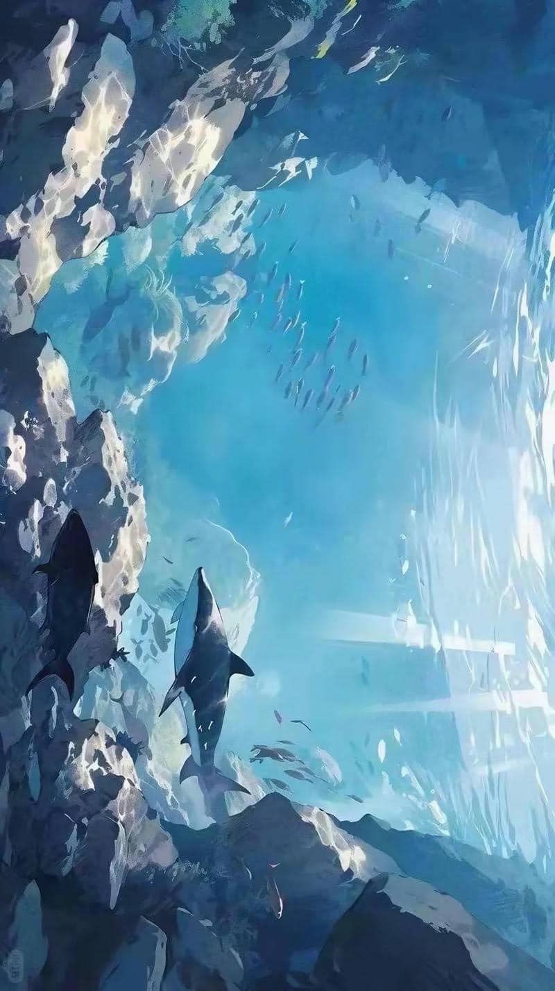 ảnh cá mập chibi