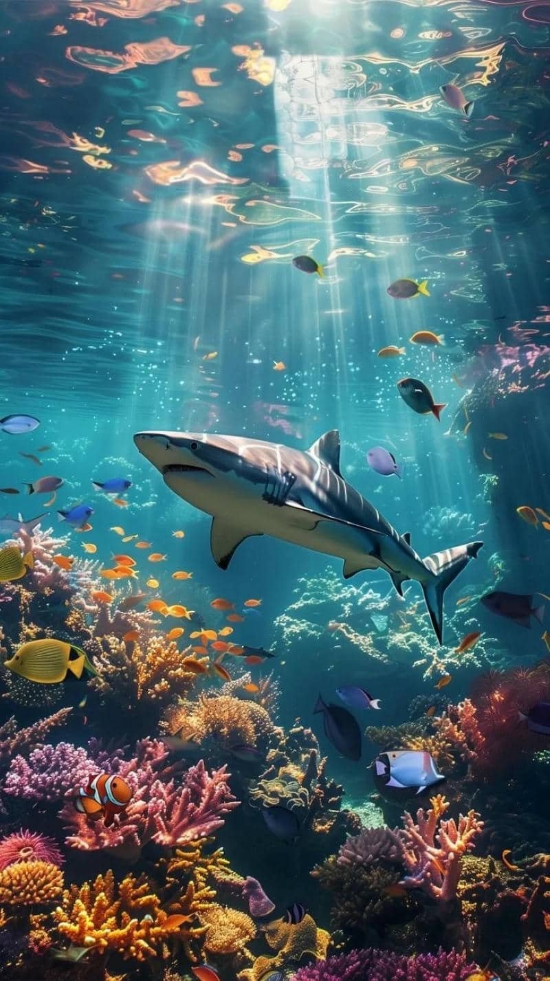 ảnh cá mập cute