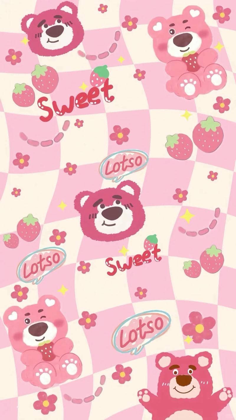 ảnh gấu dâu lotso