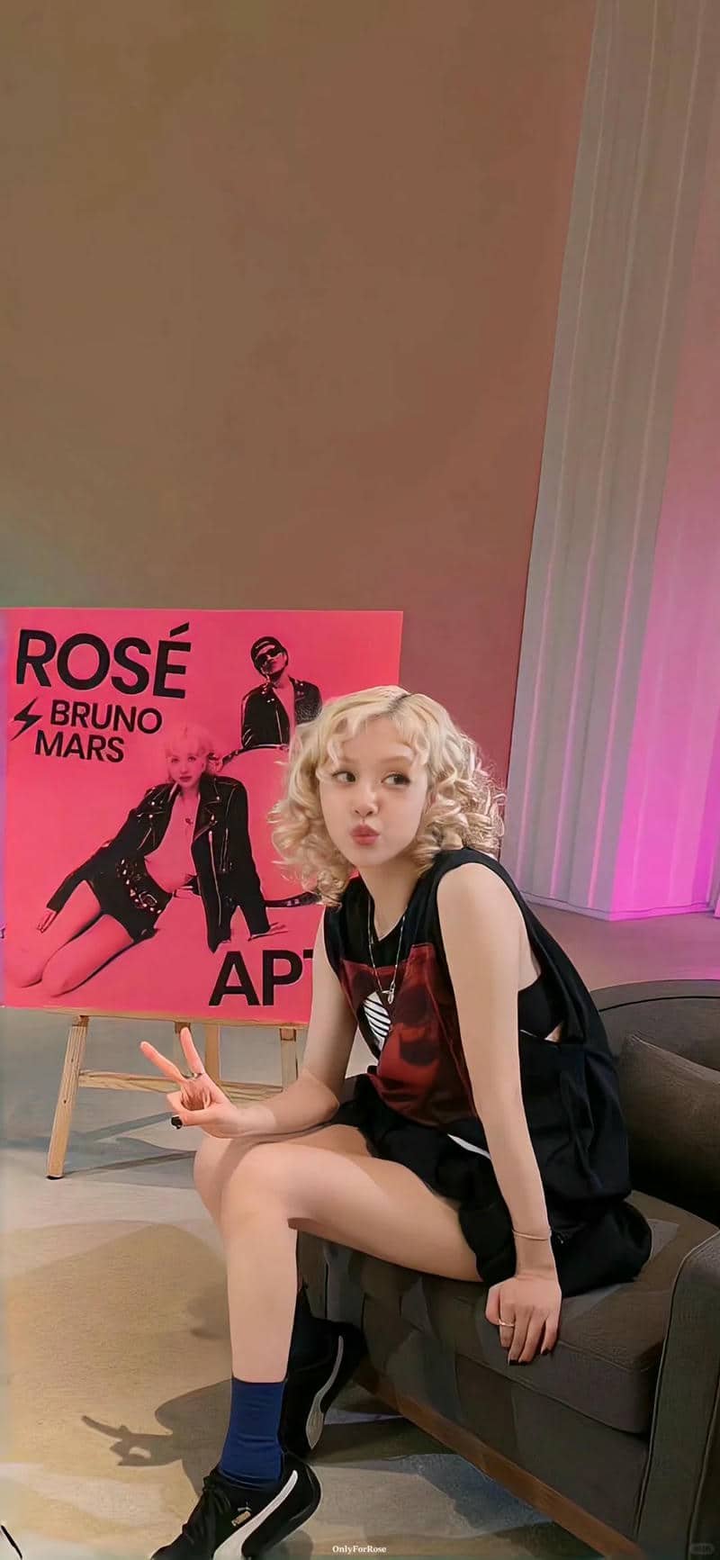 ảnh hình nền rose blackpink cute
