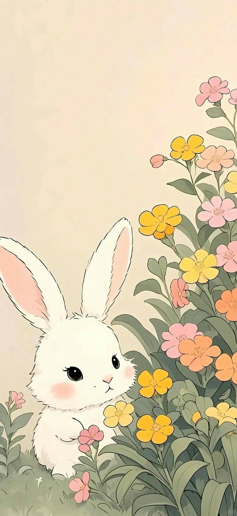 ảnh hình nền thỏ cute