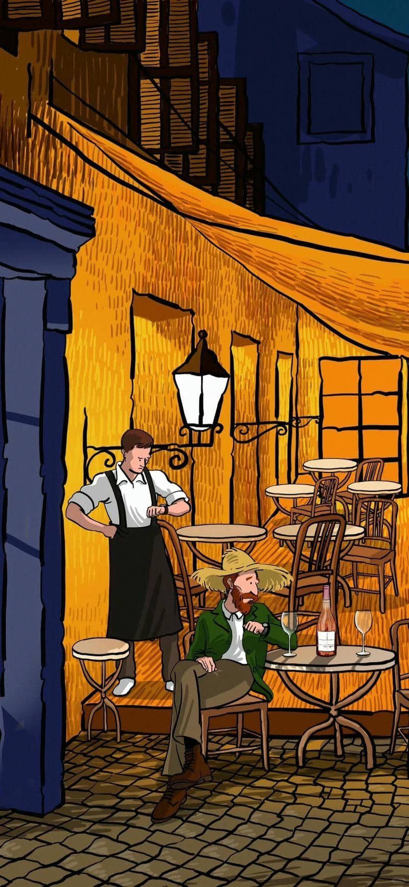 ảnh hình nền tranh van gogh