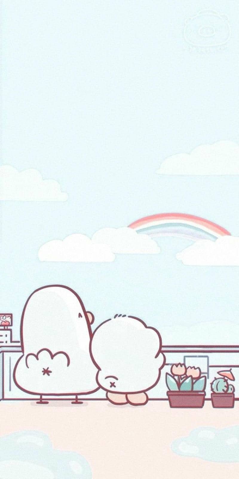 ảnh hình nền vô tri đáng yêu