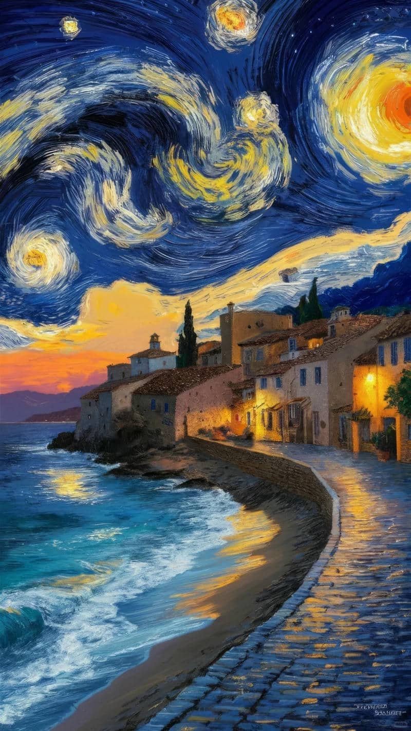 ảnh nền van gogh