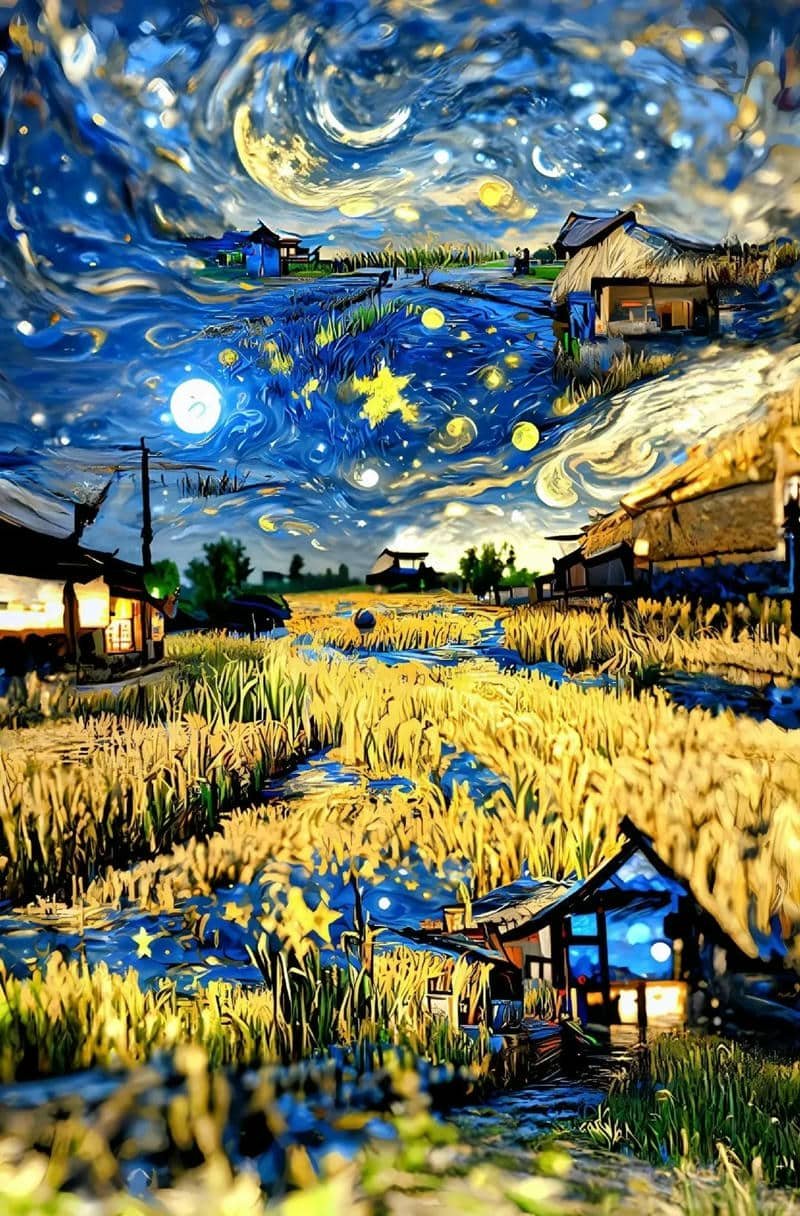 ảnh tranh van gogh 4k