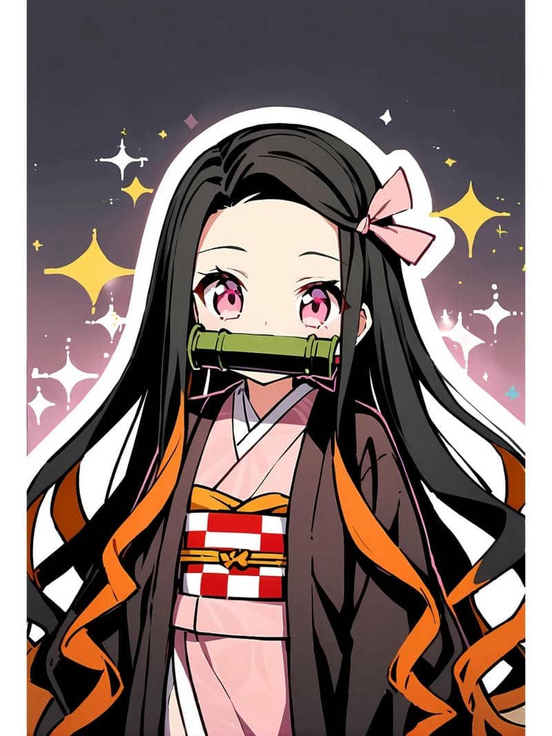 anime nezuko chibi cute