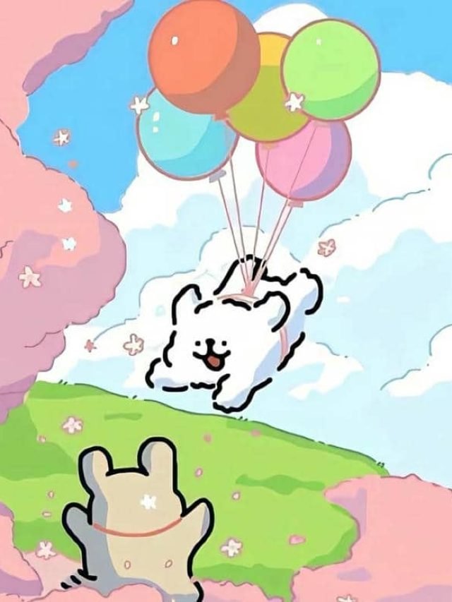 hình nền ipad cute màu hồng