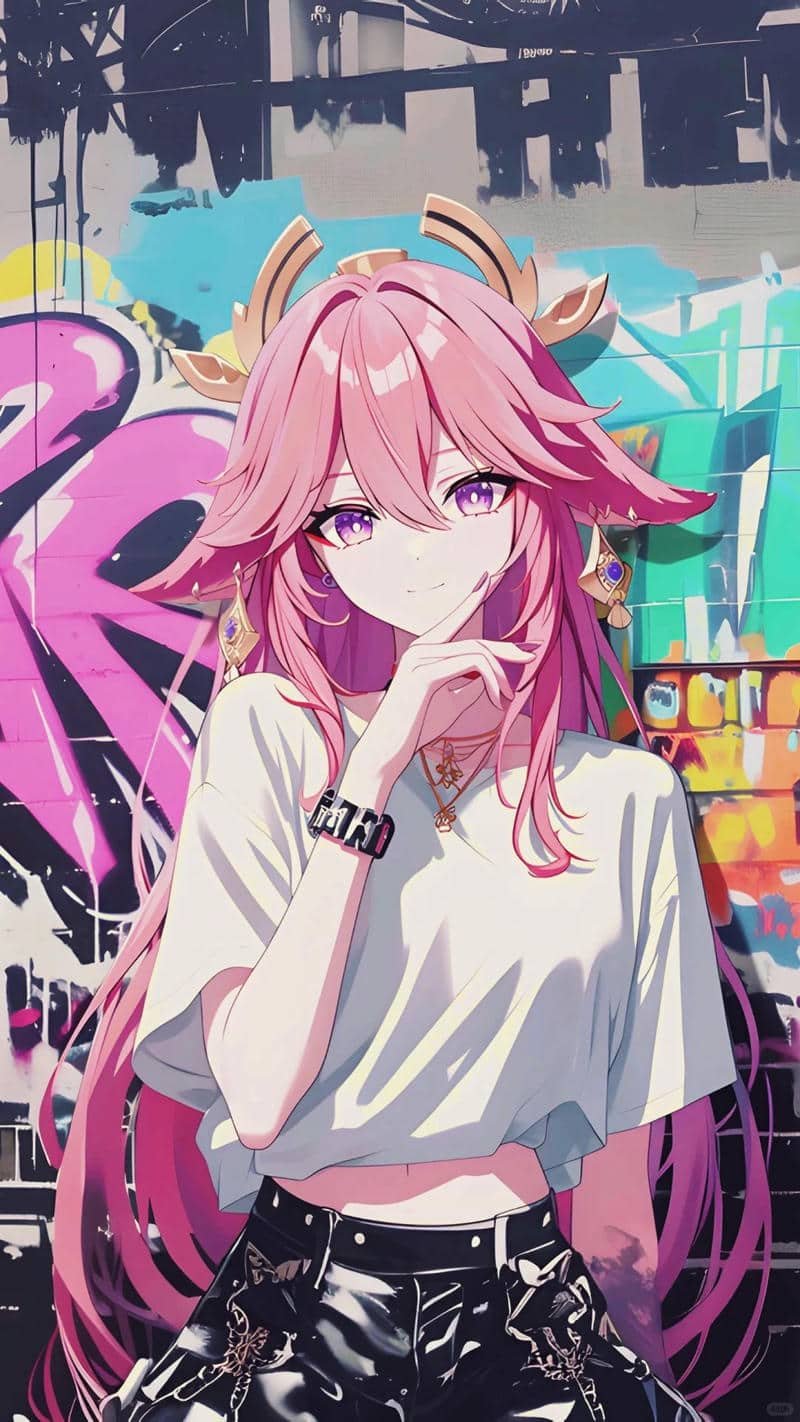 cute hình nền anime ngầu