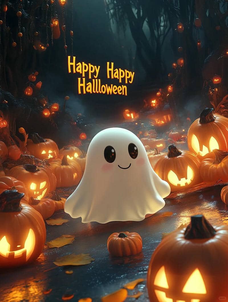 halloween kinh dị đáng yêu