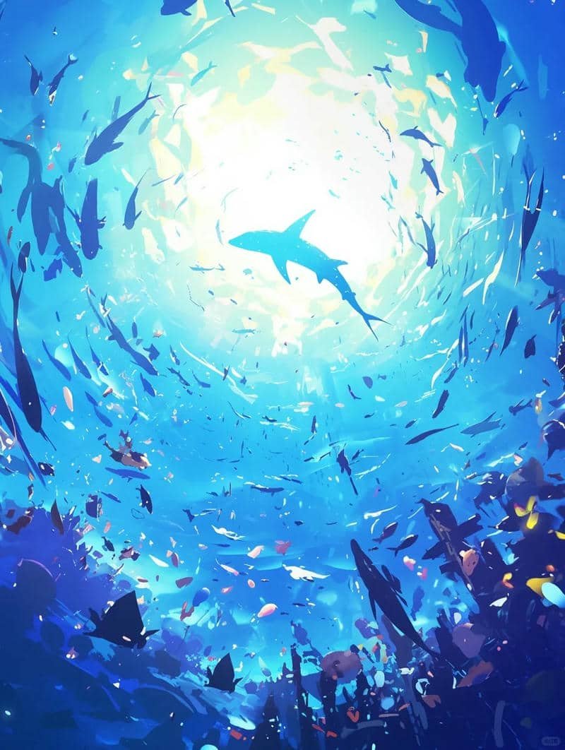 hình ảnh con cá mập