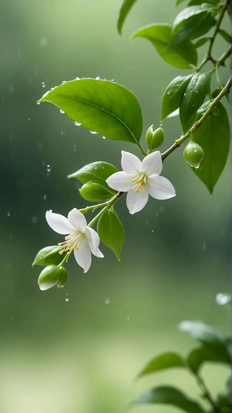 hình ảnh hoa nhài đẹp làm hình nền