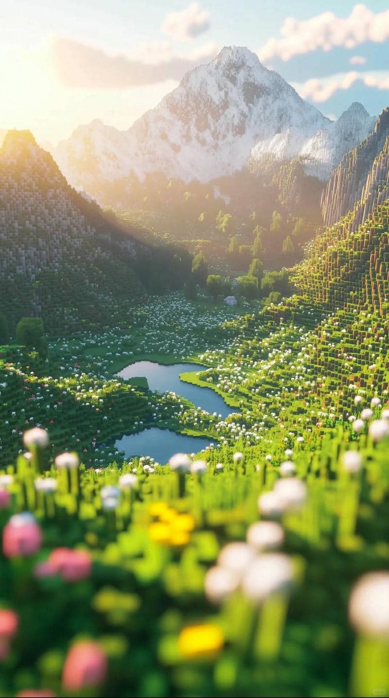 hình ảnh minecraft đẹp 3d