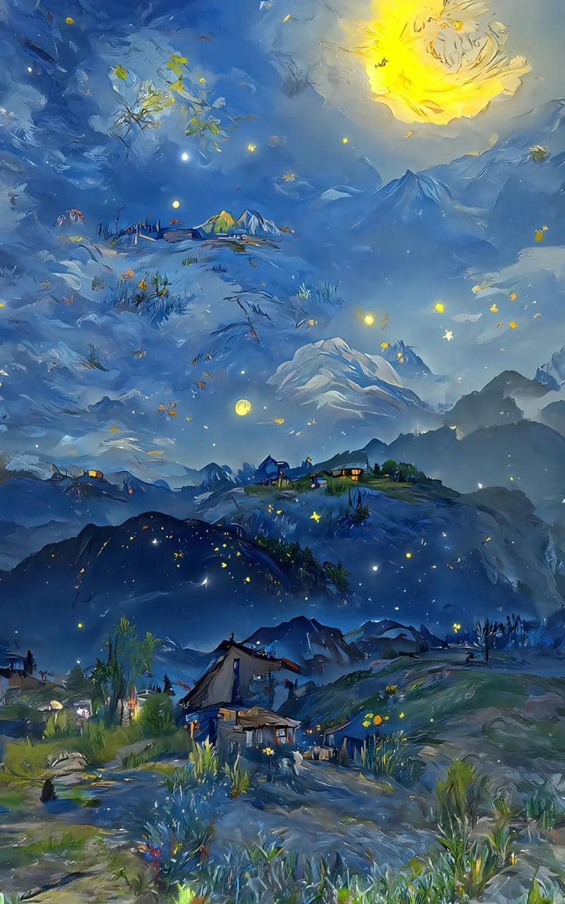 hình ảnh tranh van gogh 4k