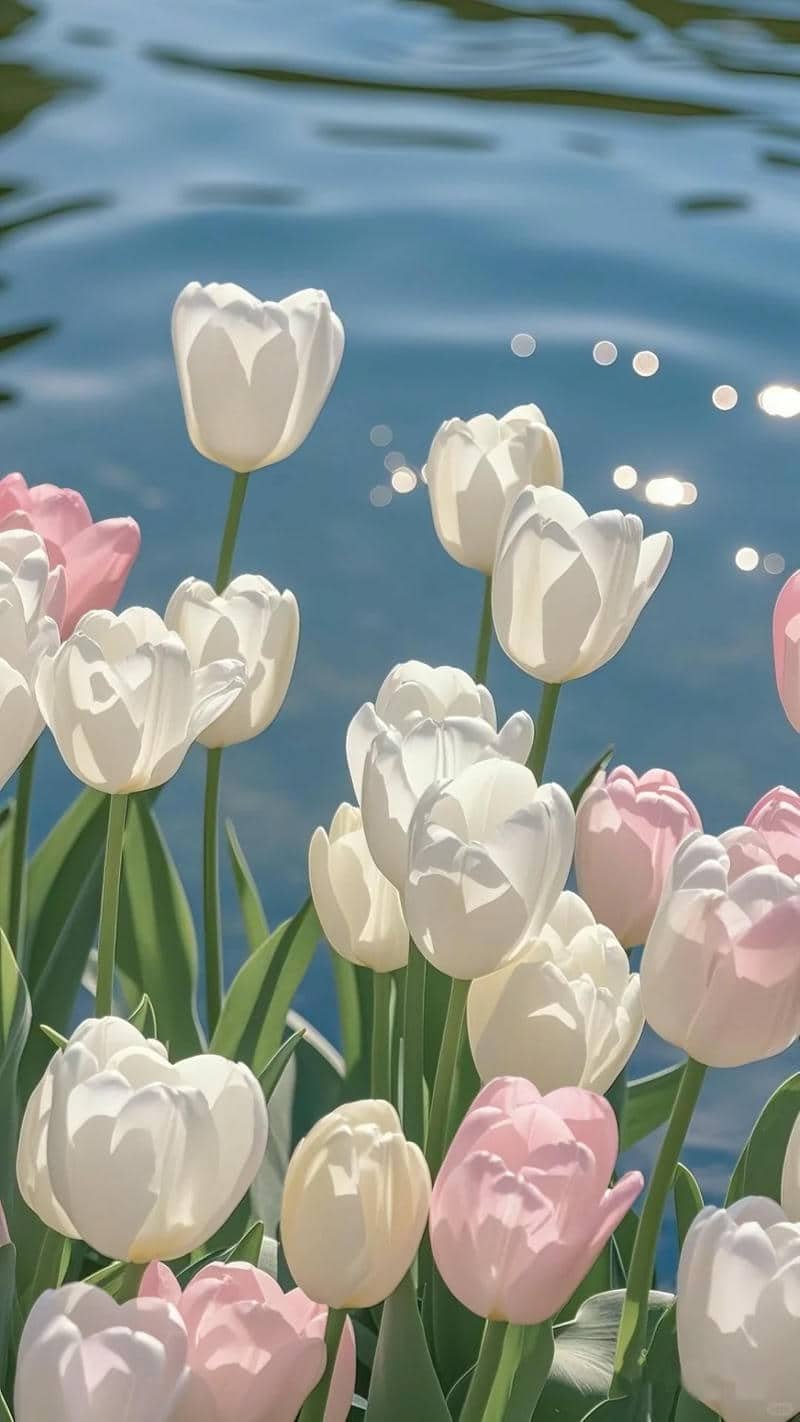 hình bông hoa tulip