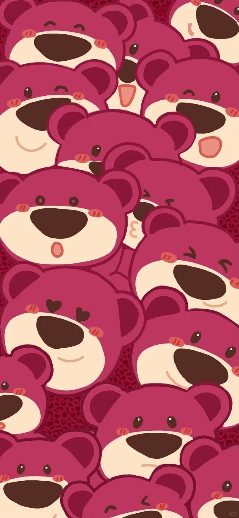 hình gấu dâu lotso