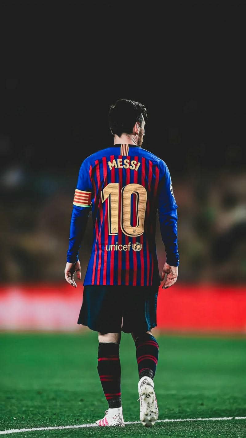 hình messi ngầu