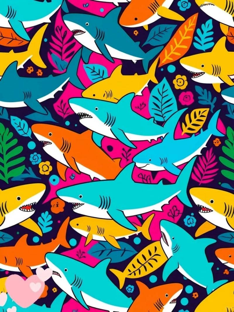 hình nền cá mập