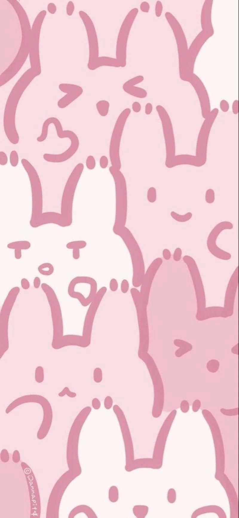 hình nền cute hồng