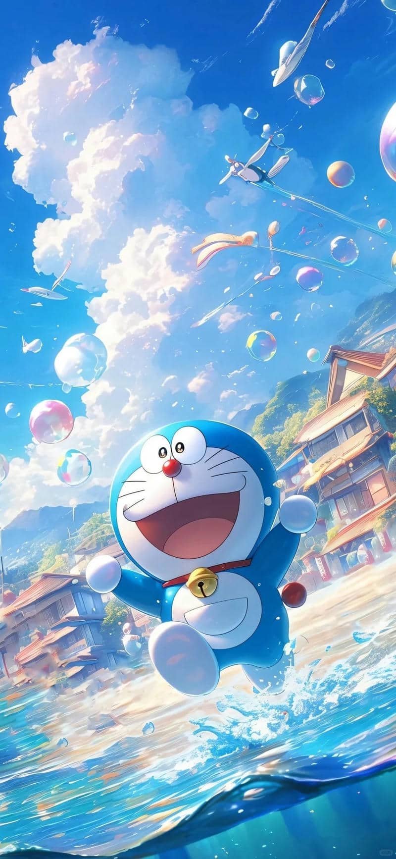 hình nền điện thoại doraemon