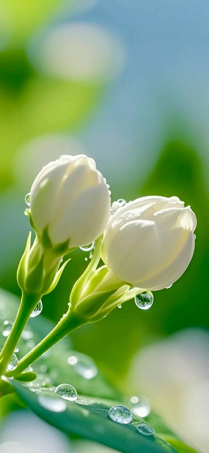 hình nền điện thoại hoa nhài