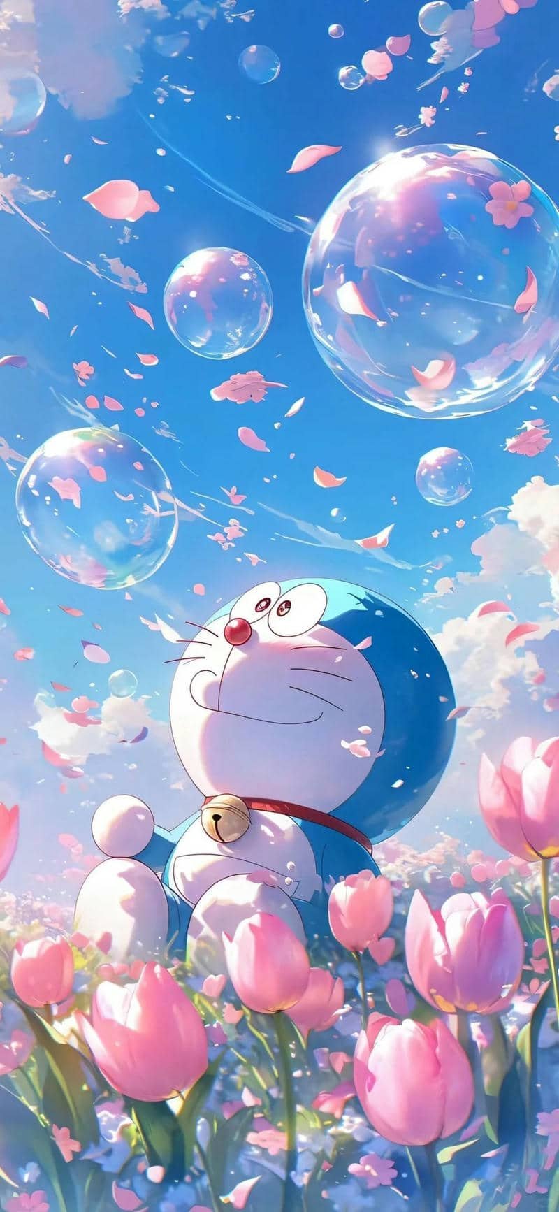 hình nền doremon cute cho điện thoại
