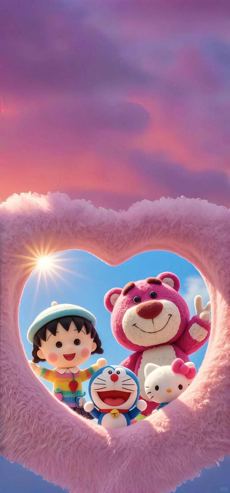 hình nền gấu lotso