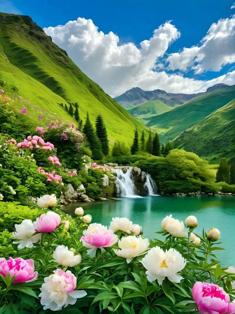 hình nền hoa hoa mẫu đơn