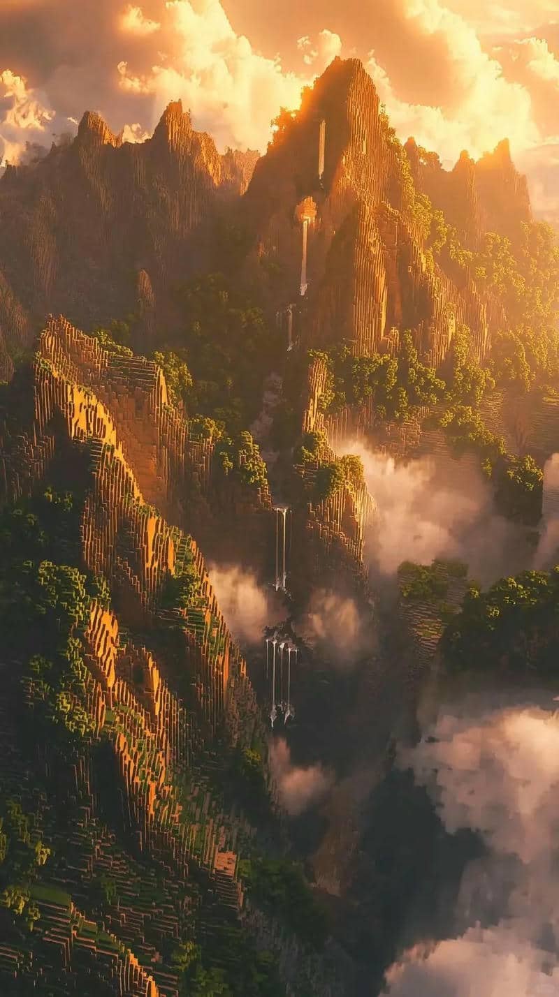 hình nền minecraft cho điện thoại