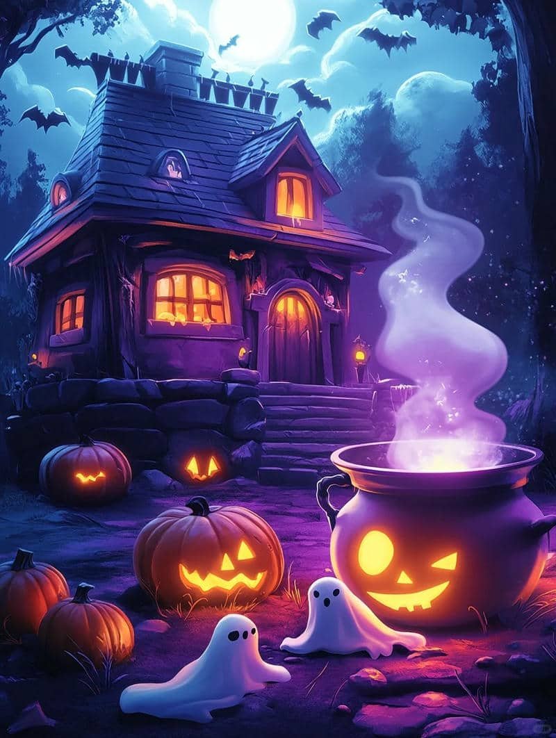 hình vẽ halloween đẹp