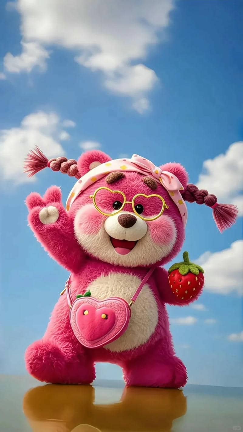 lotso hình nền gấu dâu
