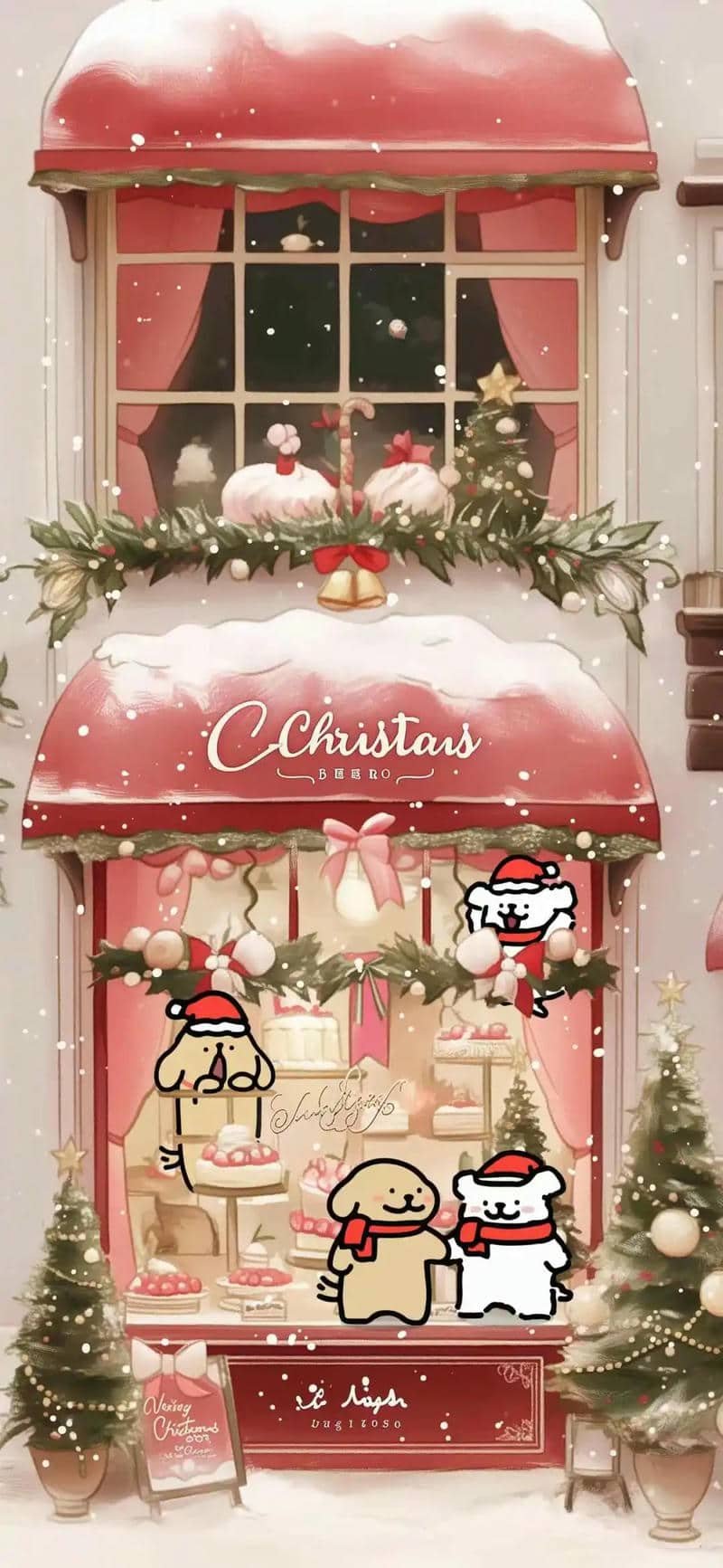 phong cảnh noel